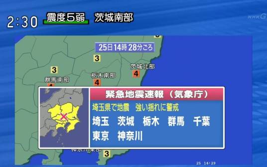 3·18日本茨城地震