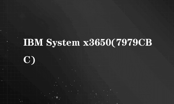 IBM System x3650(7979CBC)