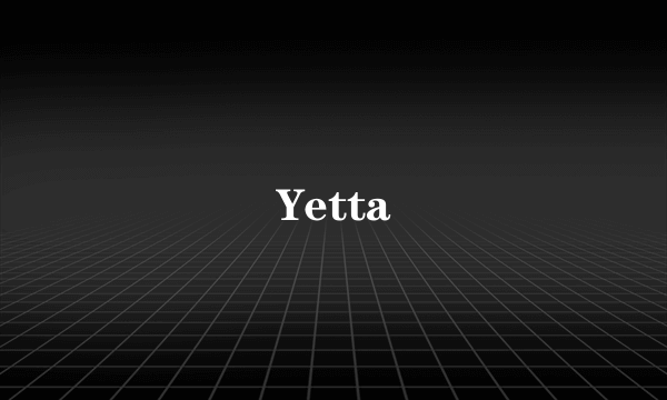 Yetta