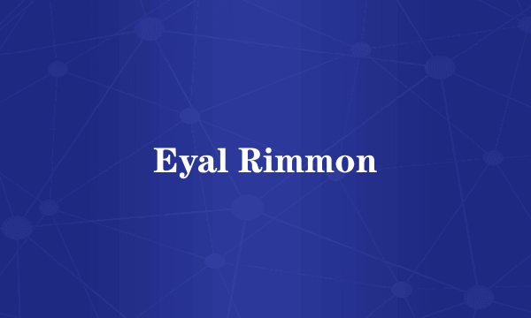 Eyal Rimmon