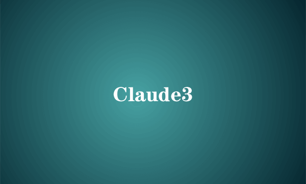 Claude3