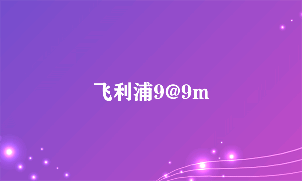 飞利浦9@9m