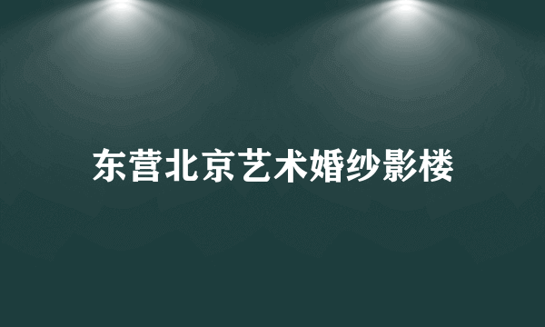 东营北京艺术婚纱影楼