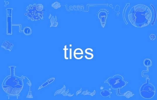 ties（英文单词）