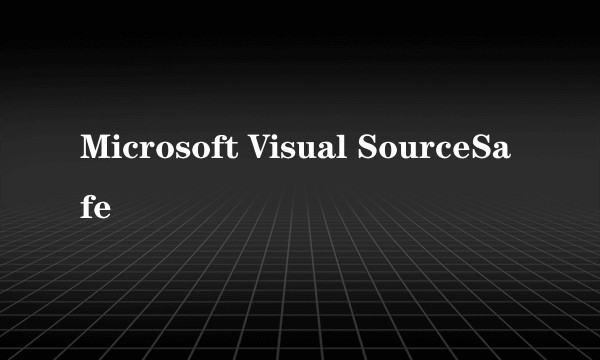 Microsoft Visual SourceSafe