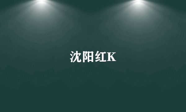 沈阳红K