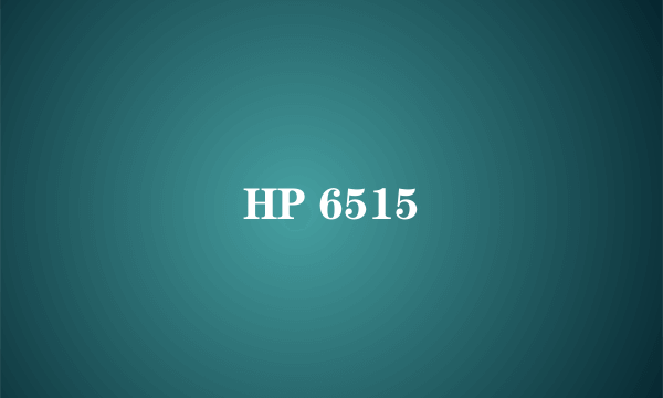 HP 6515