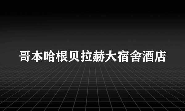 哥本哈根贝拉赫大宿舍酒店