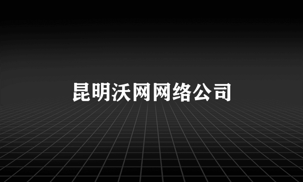 昆明沃网网络公司