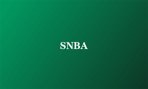 SNBA