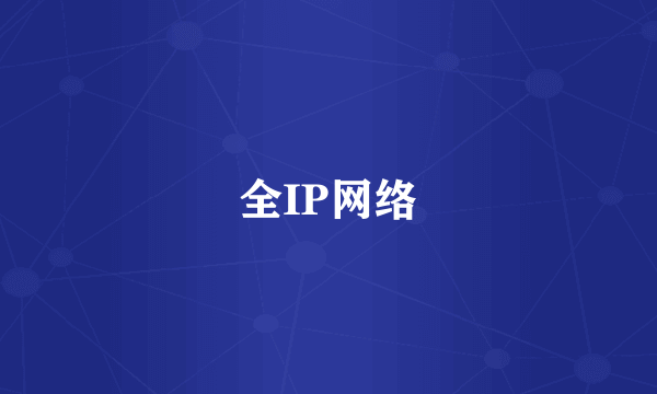 全IP网络