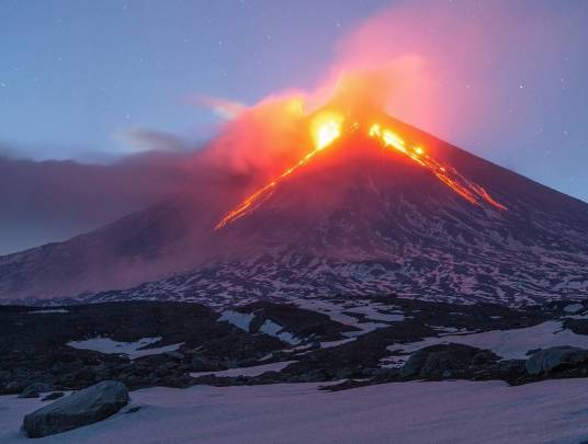 火山爆发