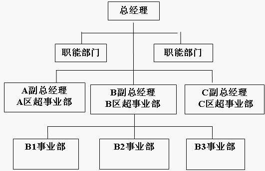 超事业部制组织结构