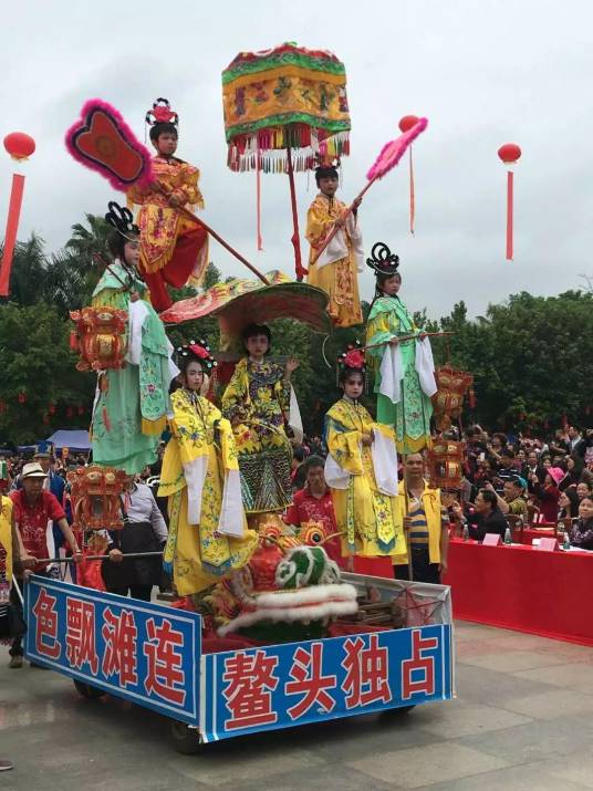 抬阁（芯子、铁枝、飘色）（吴川飘色）