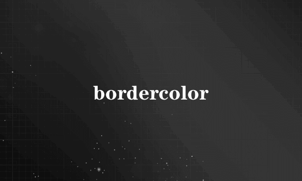 bordercolor