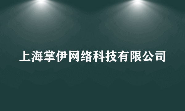 上海掌伊网络科技有限公司