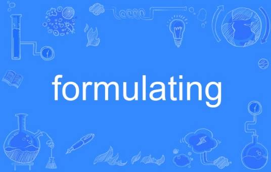 formulating