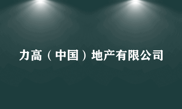 力高（中国）地产有限公司