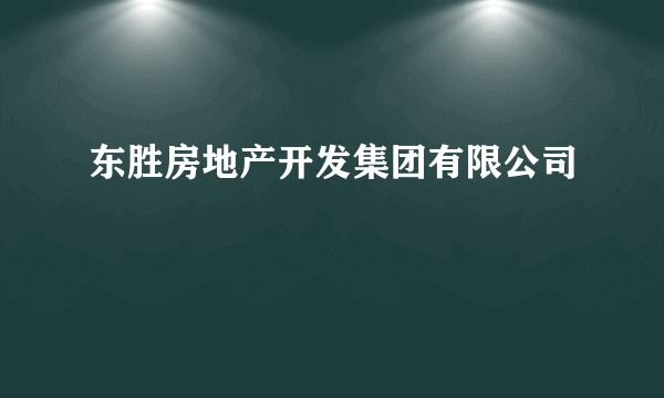 东胜房地产开发集团有限公司