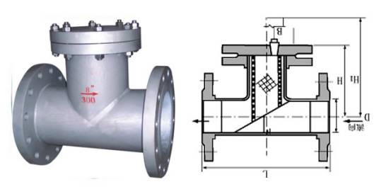 T型管道过滤器