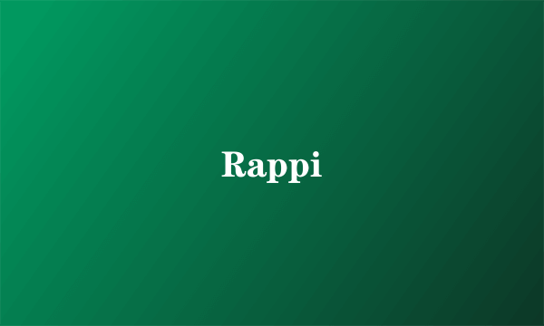 Rappi