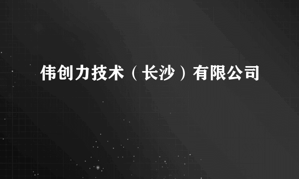 伟创力技术（长沙）有限公司