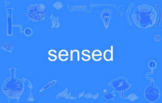 sensed