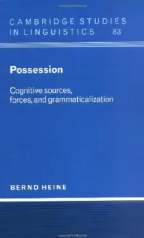 POSSESSION（1997年Cambridge University Press出版图书）