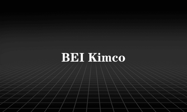 BEI Kimco