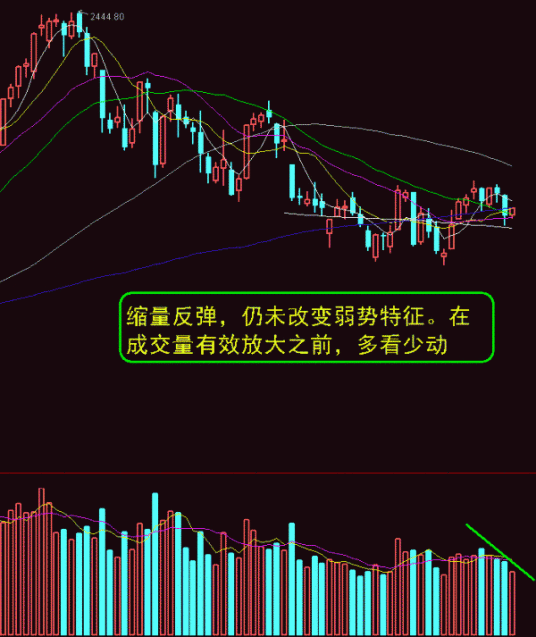 缩量反弹