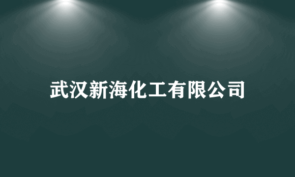 武汉新海化工有限公司