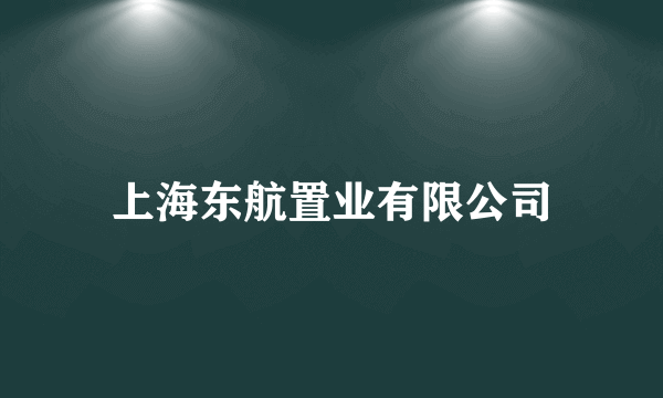 上海东航置业有限公司